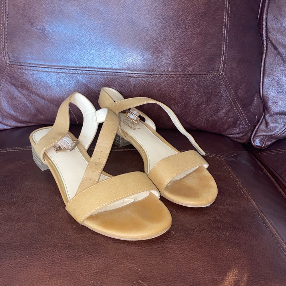 beige lauren blackwell sandles